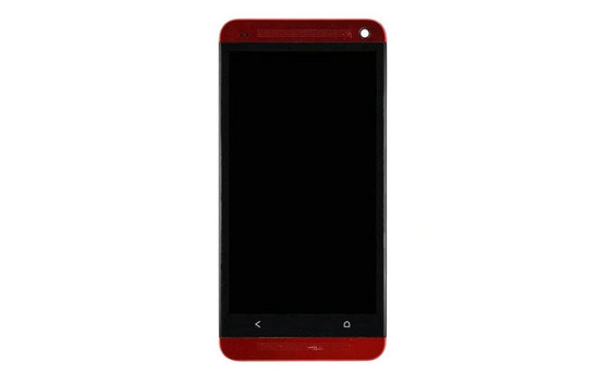 양질 수리부품 셀룰라 전화 LCD 스크린 Htc 1개의 LCD 접촉 수치기 스크린 빨간 백색 판매