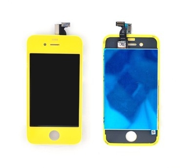 양질 Iphone 4 OEM 부속 고품질 노란 변환 장비 보충 LCD 접촉 회의 판매