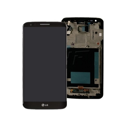 양질 검정, 구조를 가진 LG G2 D802 LCD 스크린을 위한 백색 5.2 인치 LG LCD 스크린 보충 판매