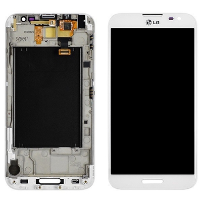 양질 백색은, 구조를 가진 LG Optimus G 직업적인 E980 LCD 회의를 위한 5 인치 LG LCD 스크린 보충을 검게 합니다 판매