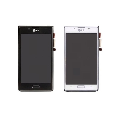 양질 검정, 구조를 가진 백색 4.3 인치 LG Optimus L7 P700 LCD 터치스크린 수치기 판매