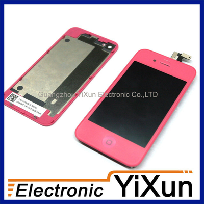 양질 LCD 디지타이저 어셈블리 교체 키트와 함께 아이폰에 대 한 핑크 4 OEM 부품 판매