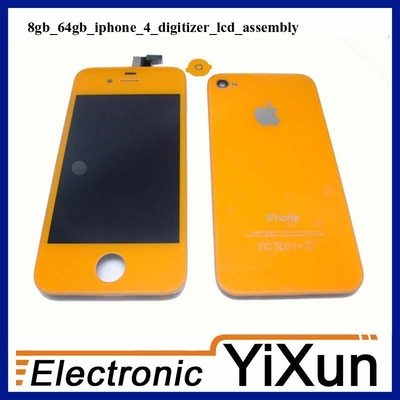 양질 IPhone 주황색 수치기 회의 보충 장비를 가진 4개의 OEM 부속 LCD 판매
