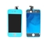 셀룰라 전화 LCD 접촉 assemly 표지 파란 수리부품을 위한 Iphone 4 OEM 부속 변환 장비 기업