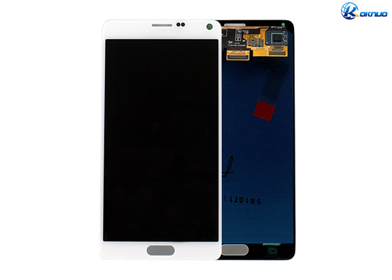 양질 삼성 Note4 N9500 5.7 인치 동안 하얀 휴대폰 LCD 스크린 대체 판매