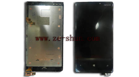 양질 노키아 루미아 920 LCD + 터치패드 완전한 검정색을 휴대폰 LCD 스크린 대체 판매