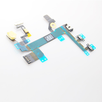 양질 PET 아이폰 5S 부속물 온 - 오프식이 스위치 무음 전력 볼륨 버튼 연성 케이블 리본 판매