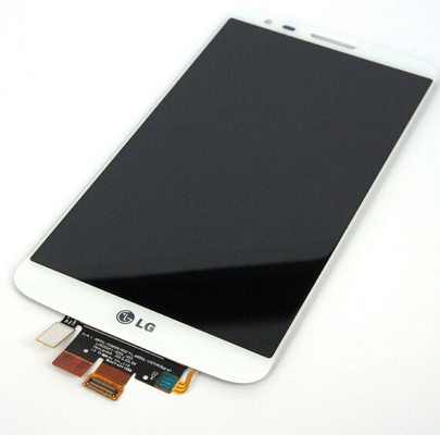 양질 LG 옵티머스 G2 F320 D800 원래 터치 디스플레이를 위한 하얀 휴대폰 LCD 스크린 판매