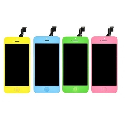 양질 황색/분홍색/녹색/파란 iPhone 5C LCD 수치기 회의 OEM 판매