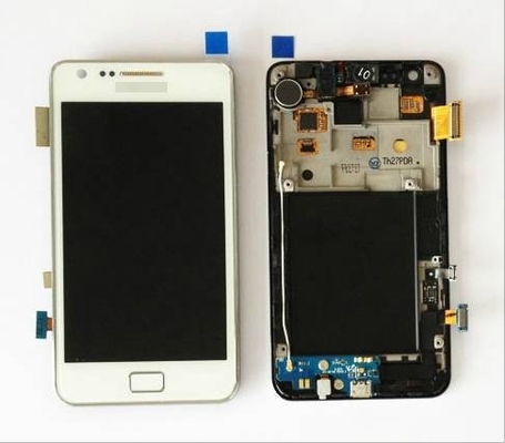 양질 OEM는 백색에 있는 은하 S2 스크린 Samsung LCD 교체 부분을 대체합니다 판매