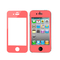 분홍색 반대로 폭발은 iPhone를 위한 부드럽게 한 유리제 스크린 보호자를 4 4s 착색했습니다 기업