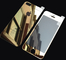 금은 Iphone 5s 정면 뒤를 위한 유리제 스크린 보호자 거울 필름을 부드럽게 했습니다 기업